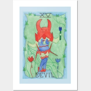 The Devil Tarot Card Posters and Art